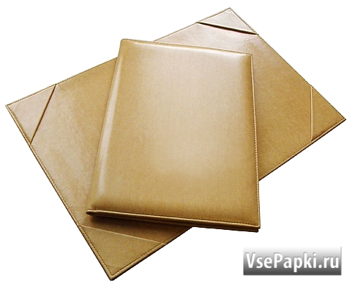 Фото: обложка меню с уголками под один лист папка меню с угловыми карманами для листа
